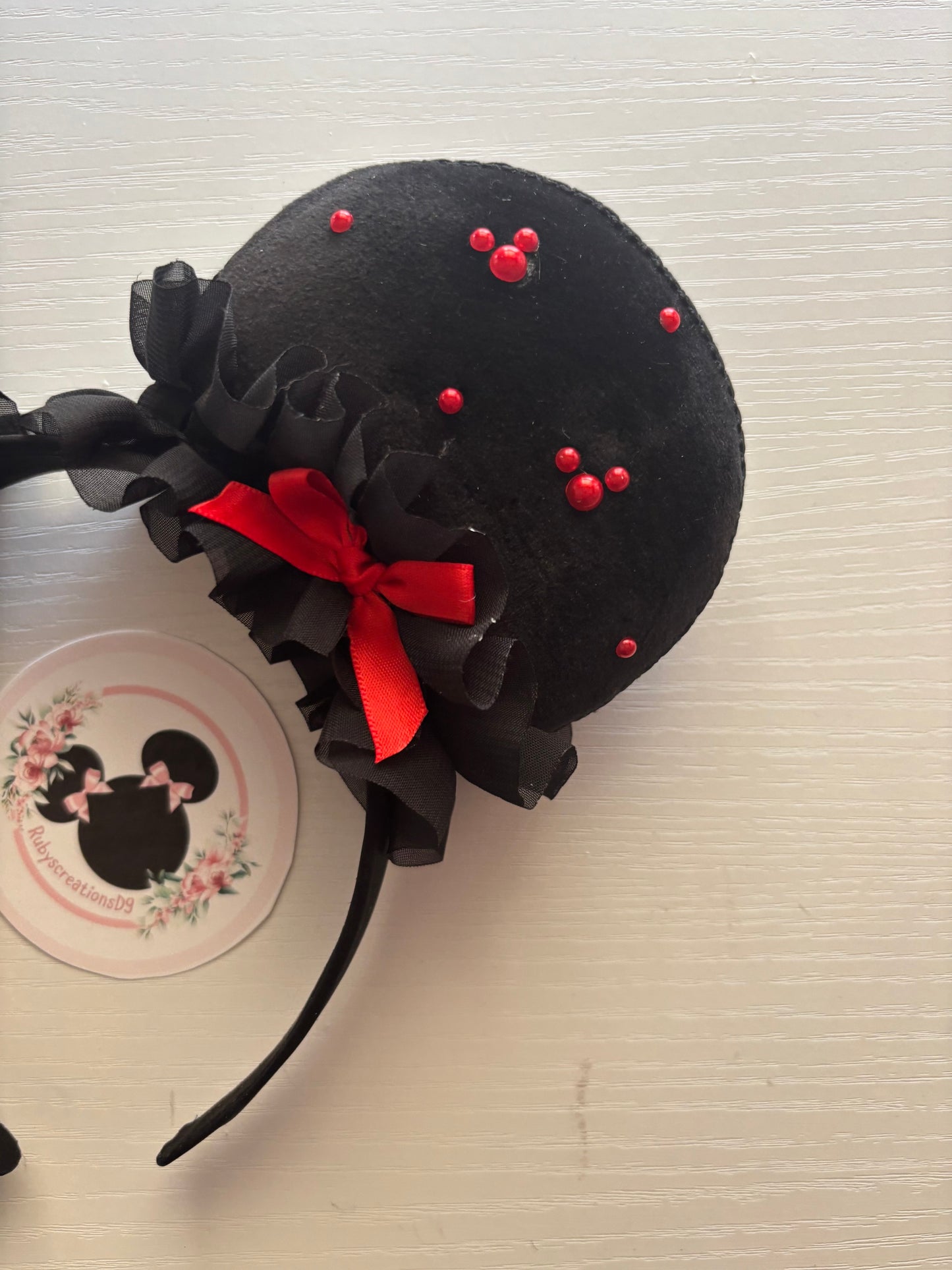 Lia red mouse ears