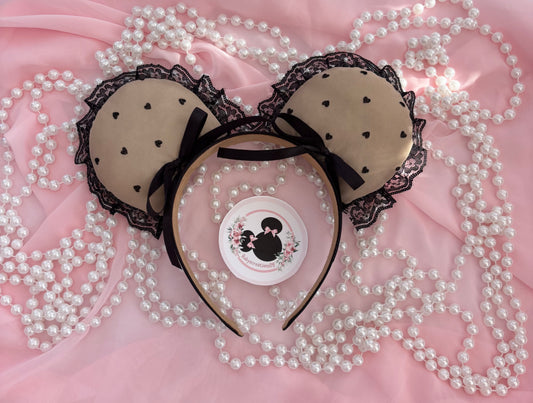 Neutral love coquette mouse ears