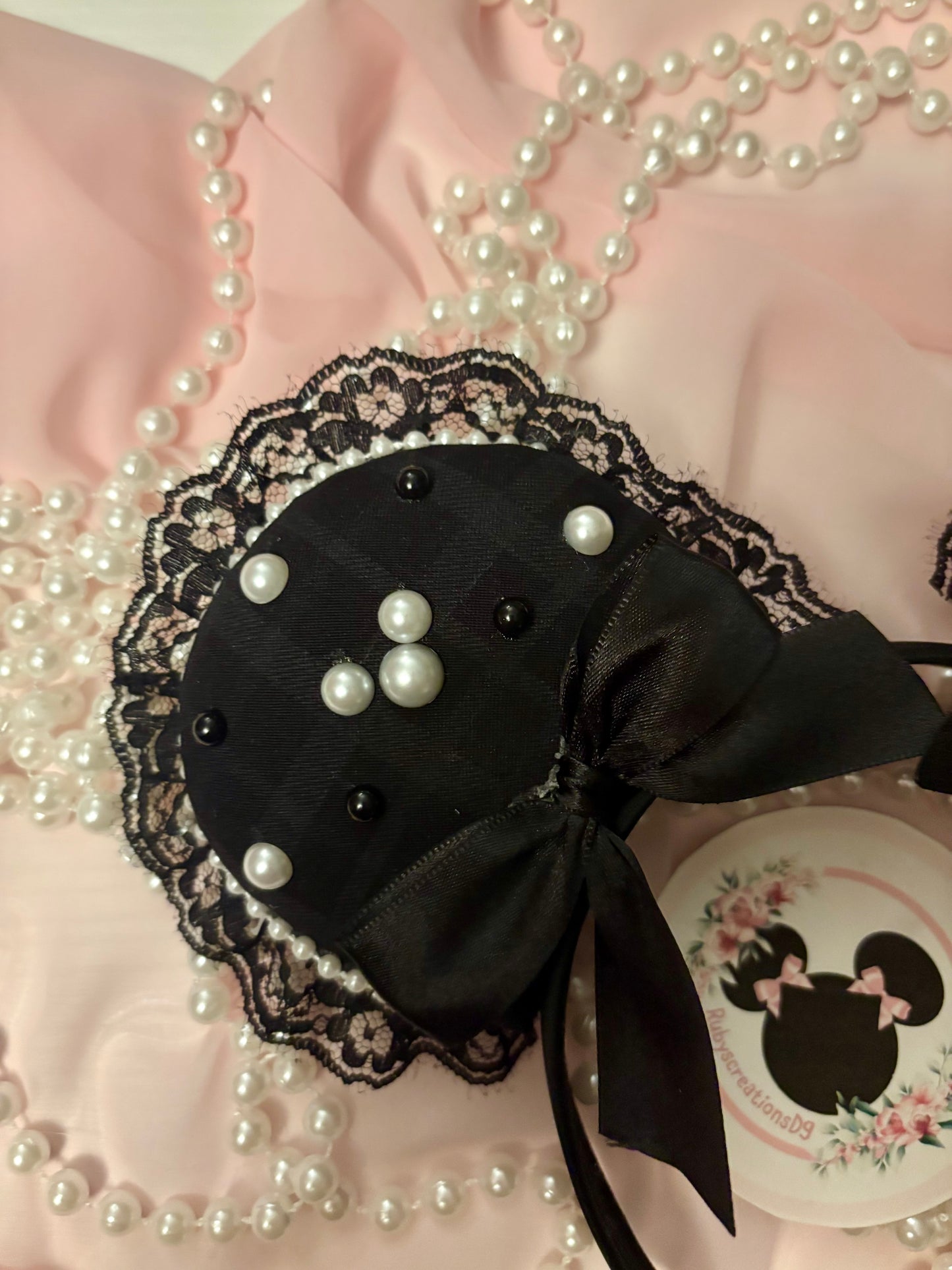 Dark glimmer coquette mouse ears