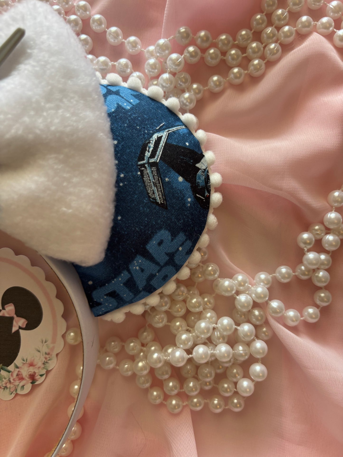 Blue milk mouse ears