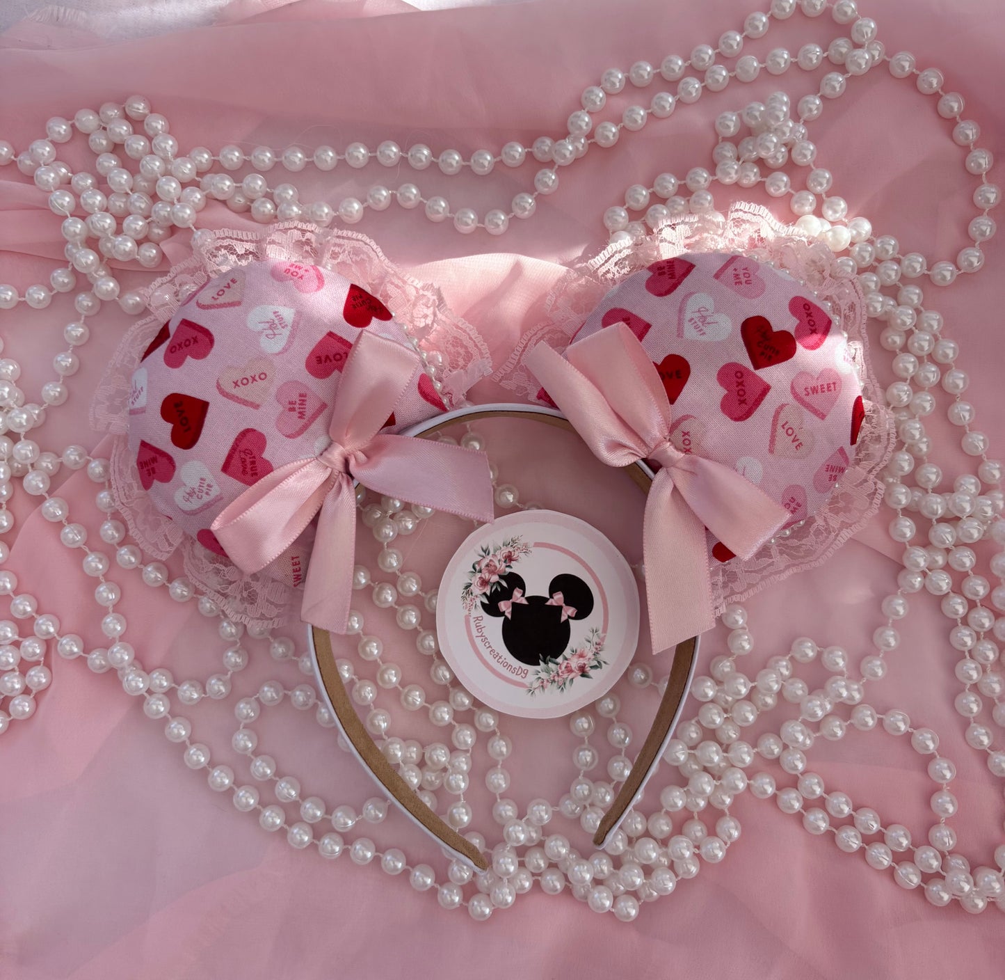 Xoxo love coquette mouse ears