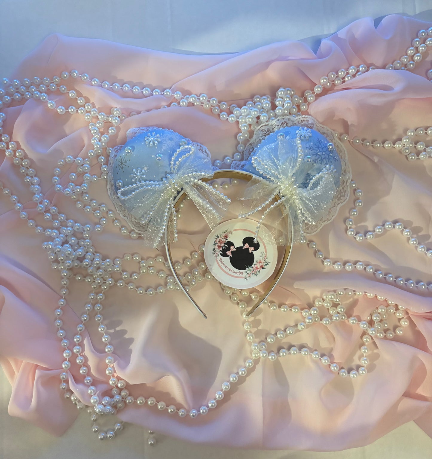 Frozen blue coquette mouse ears