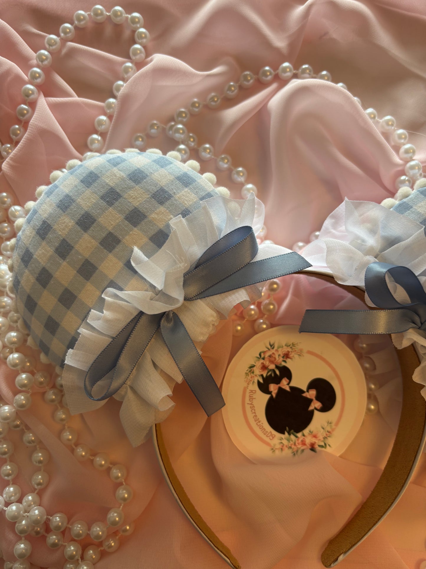 Aquamarine coquette mouse ears