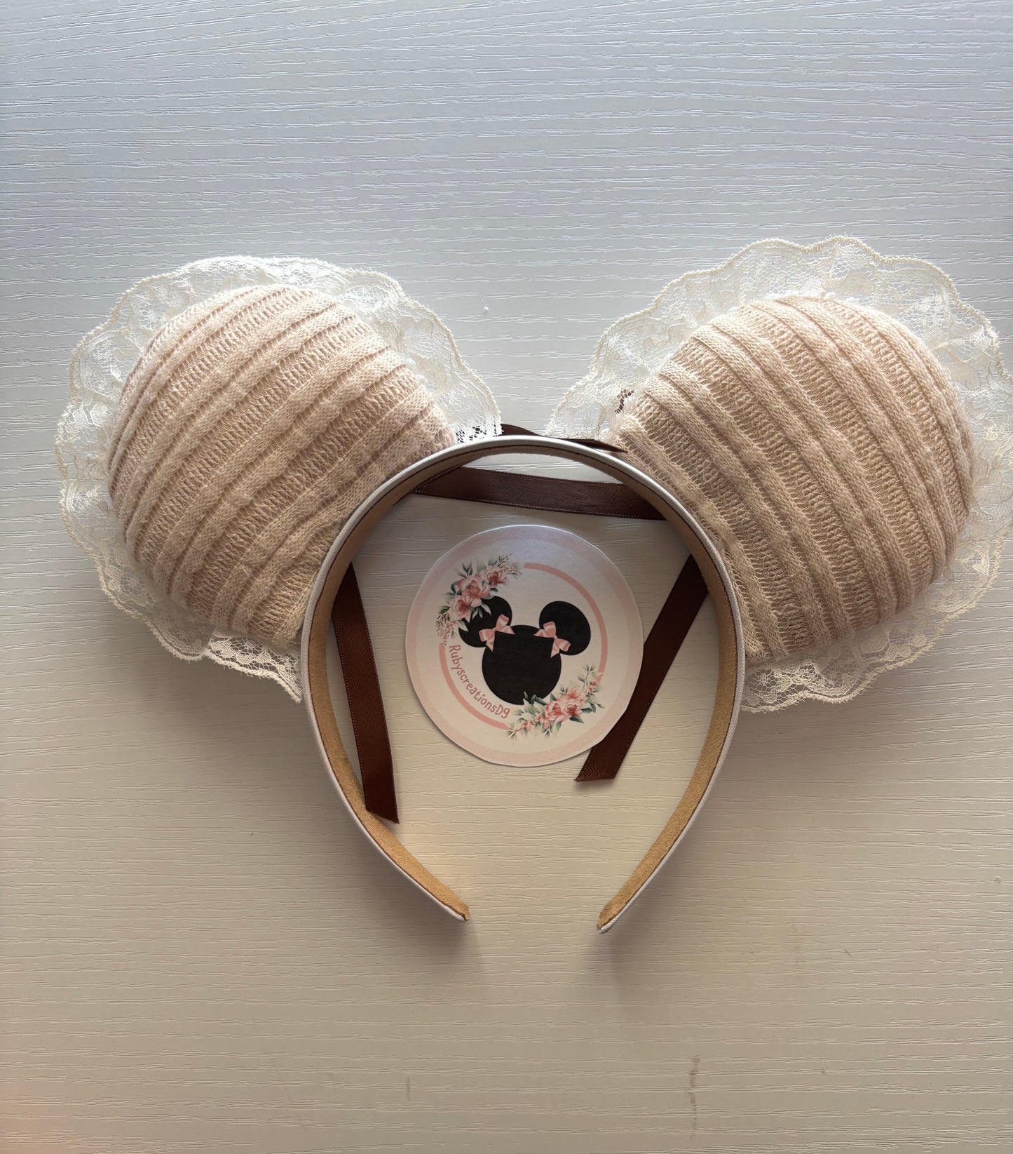 Tan sandy mouse ears