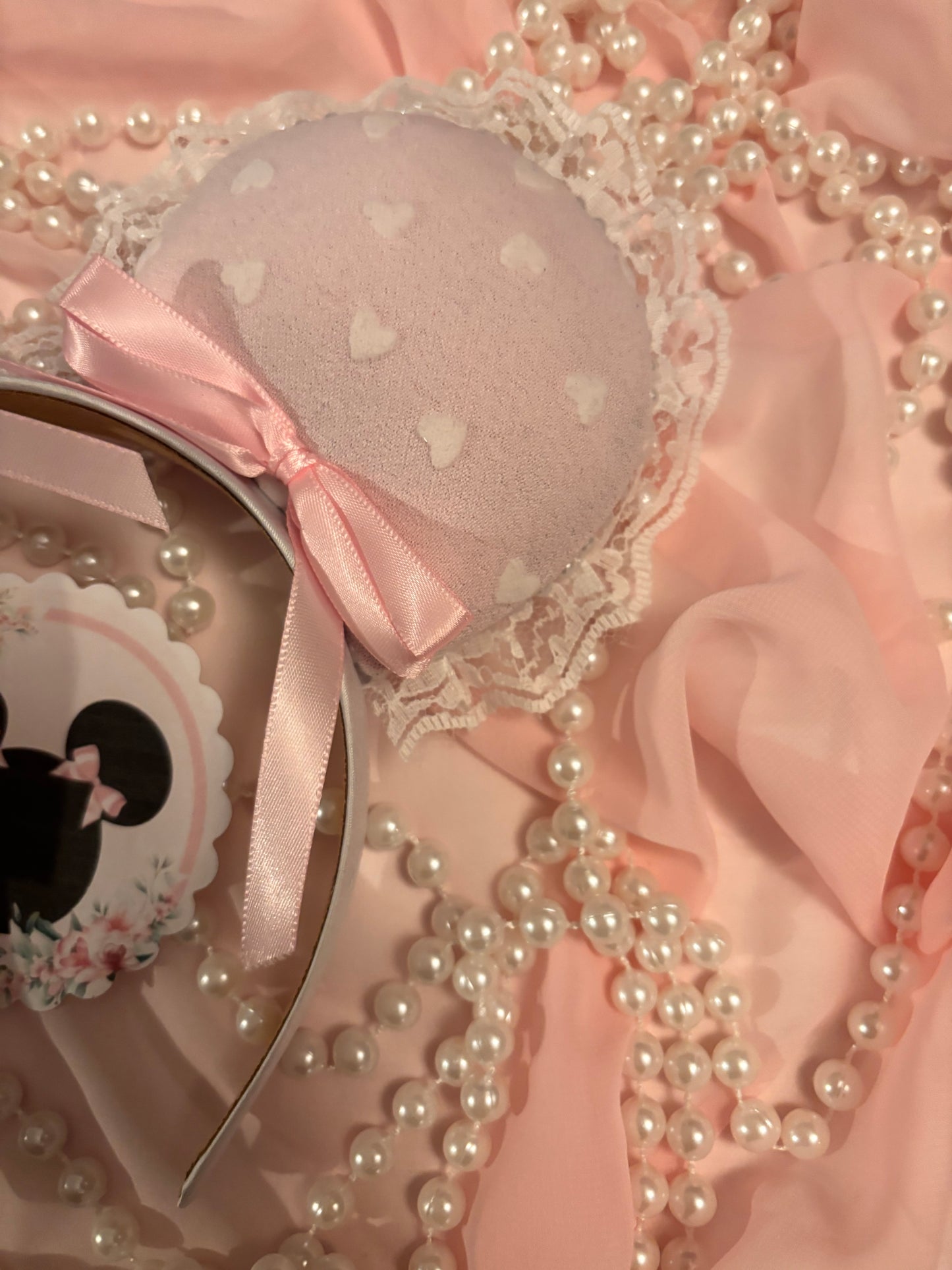 Lily pink coquette mouse’s ears