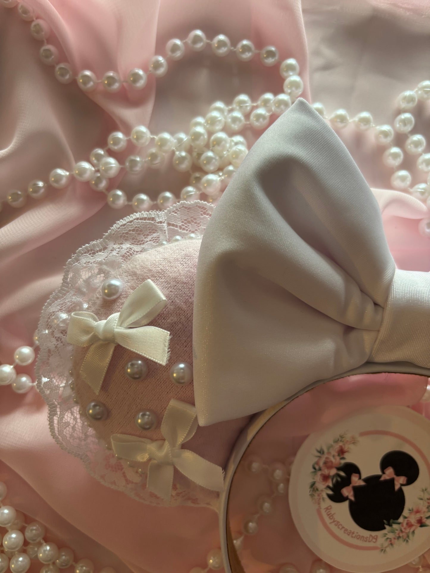 Delia pink mouse ears