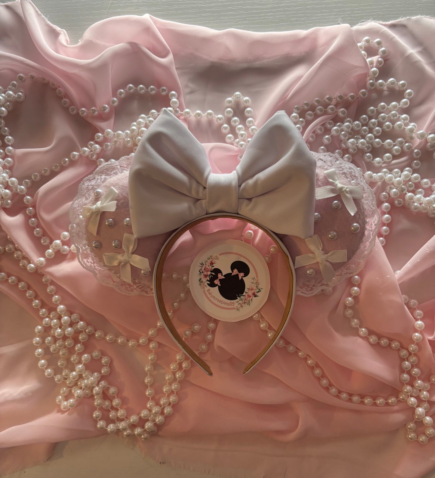 Delia pink mouse ears