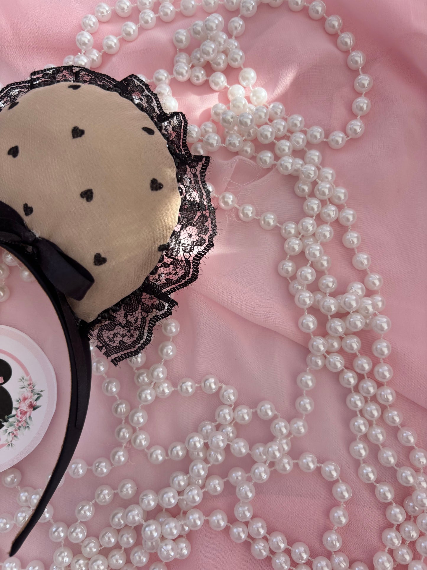 Neutral love coquette mouse ears