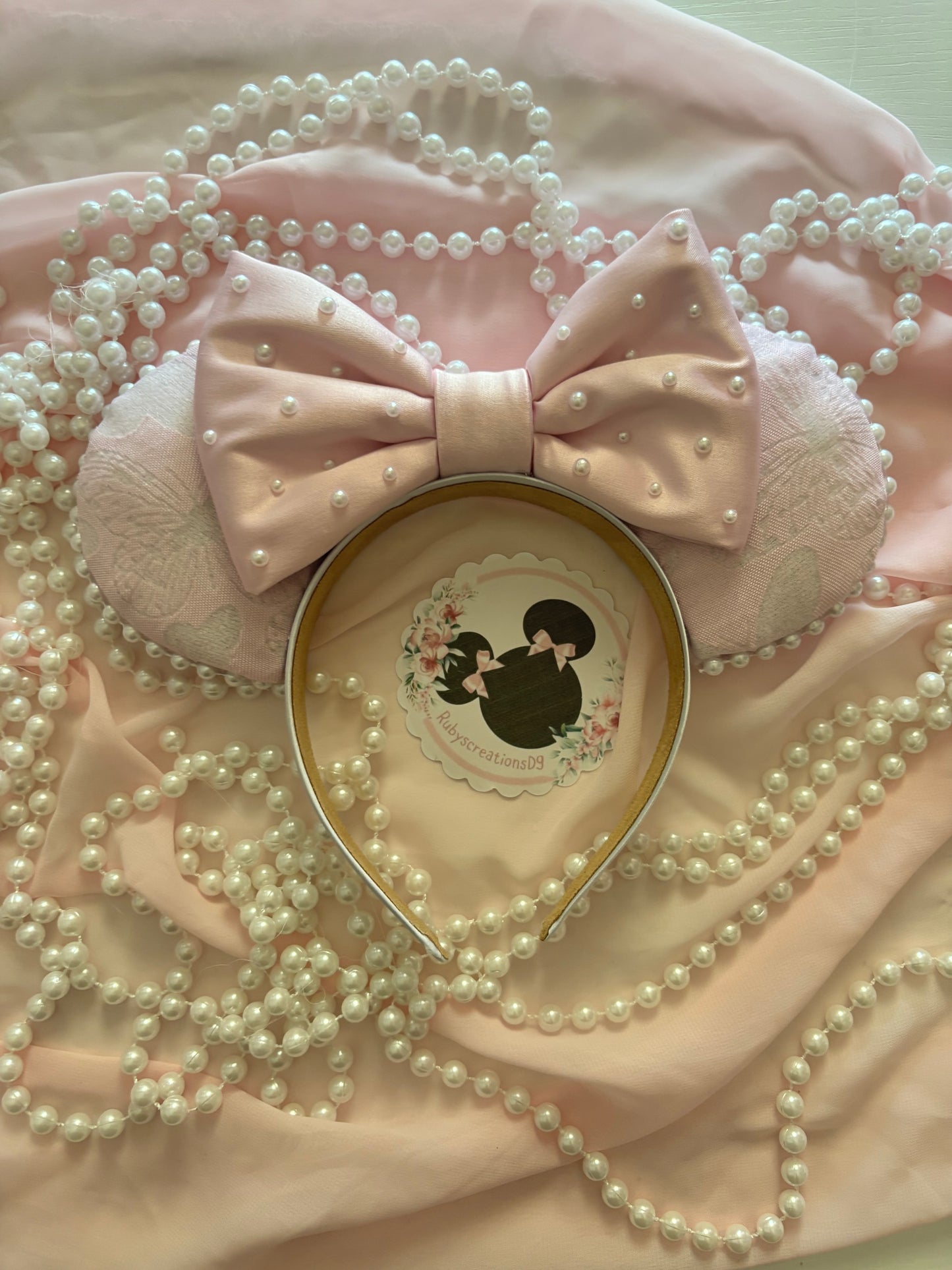 Dusty Rose mouse ears