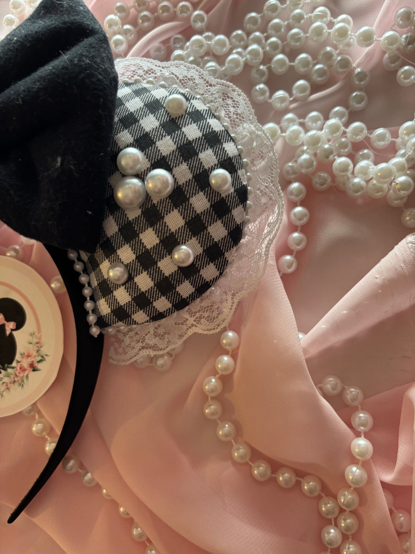 Tuxedo mouse ears
