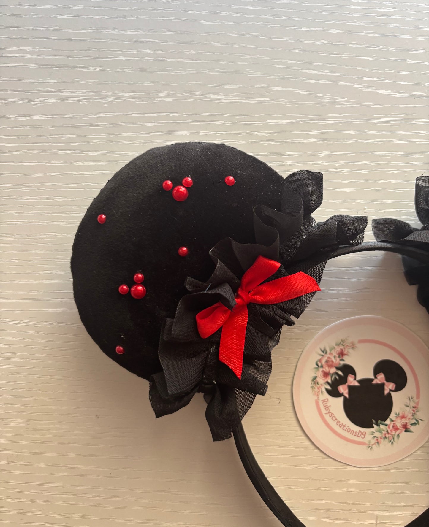 Lia red mouse ears