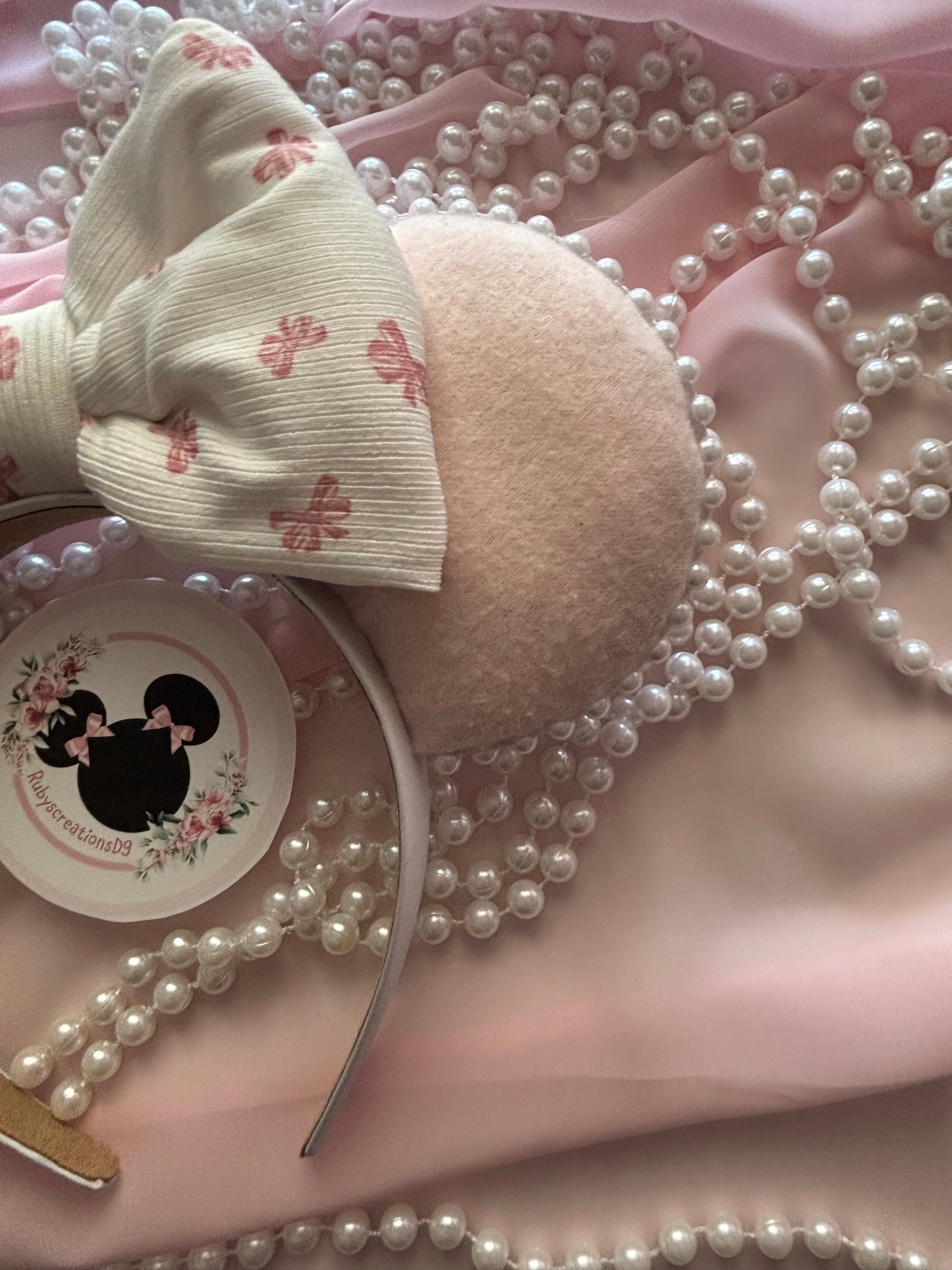 Luisa blush mouse ears