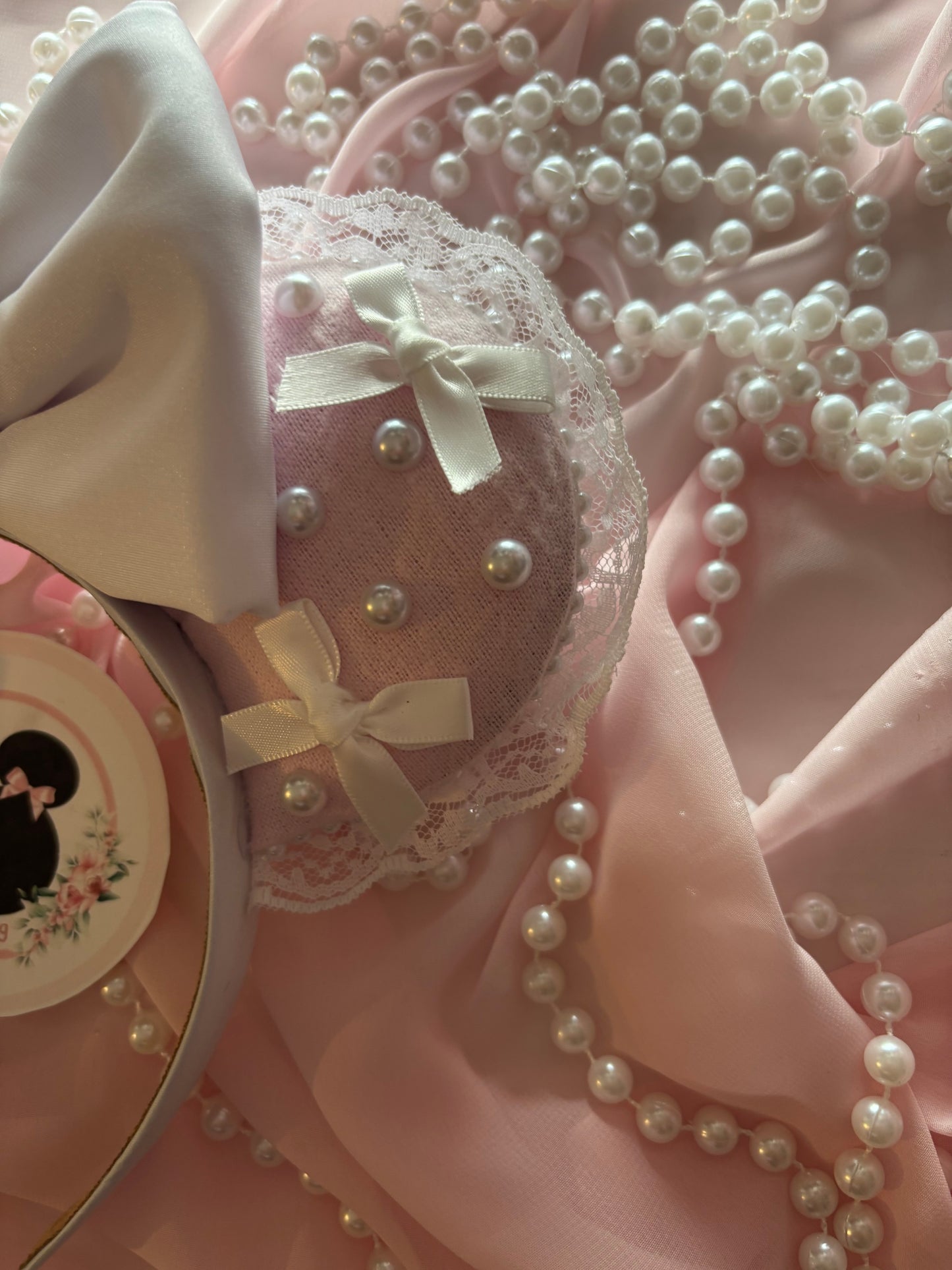 Delia pink mouse ears