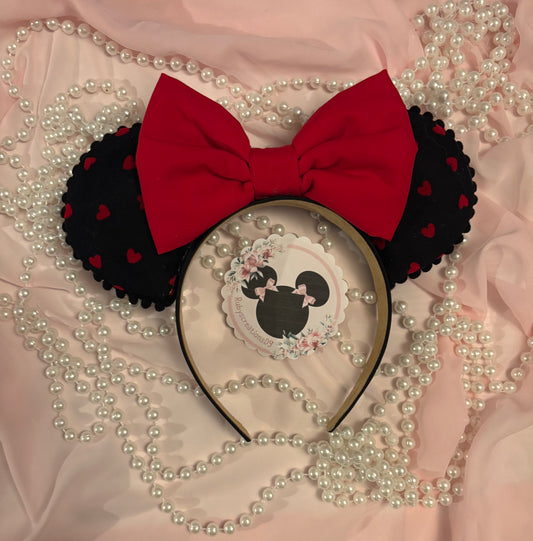 Queen of hearts mouse ears