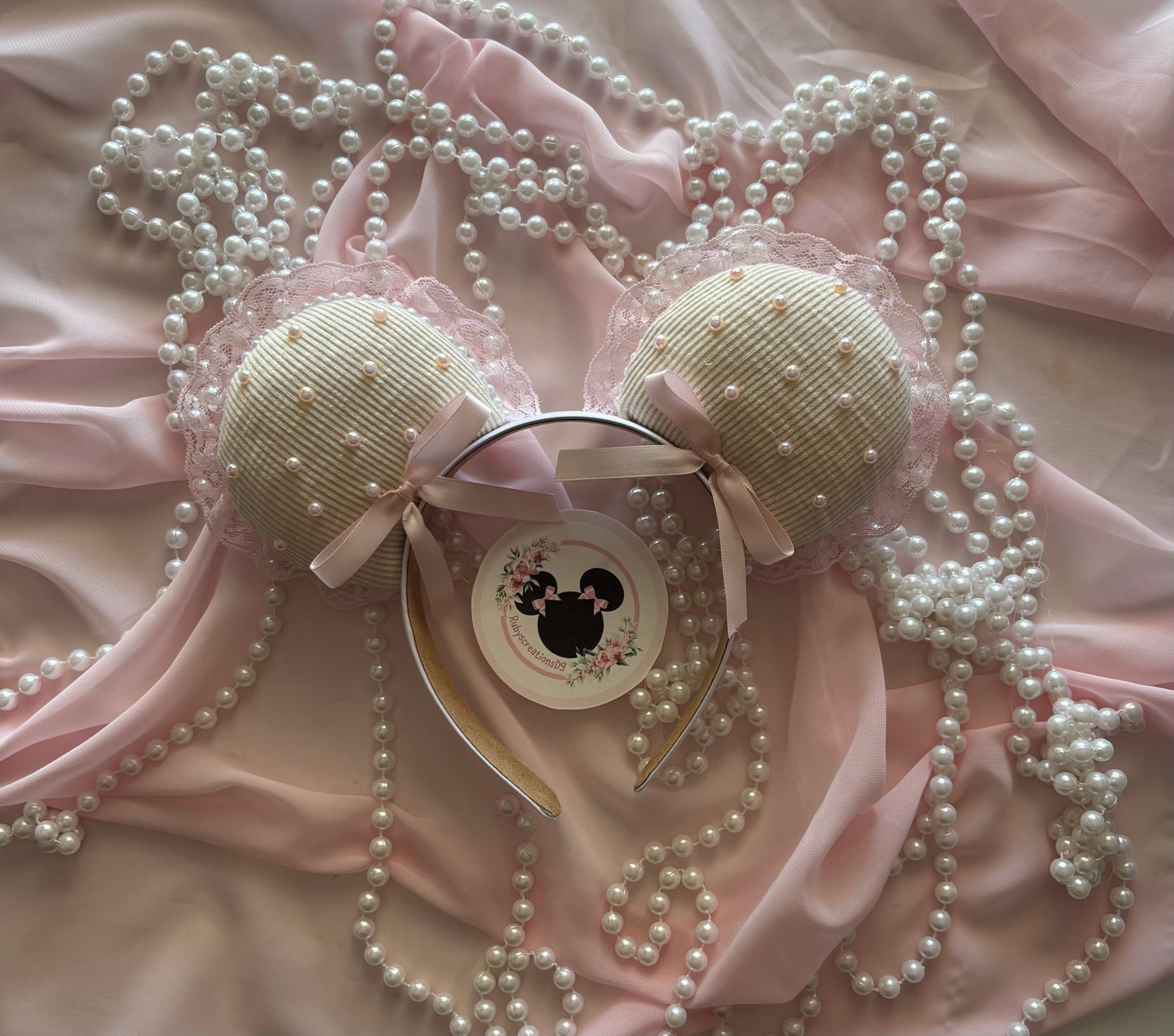 Diana pink coquette mouse ears