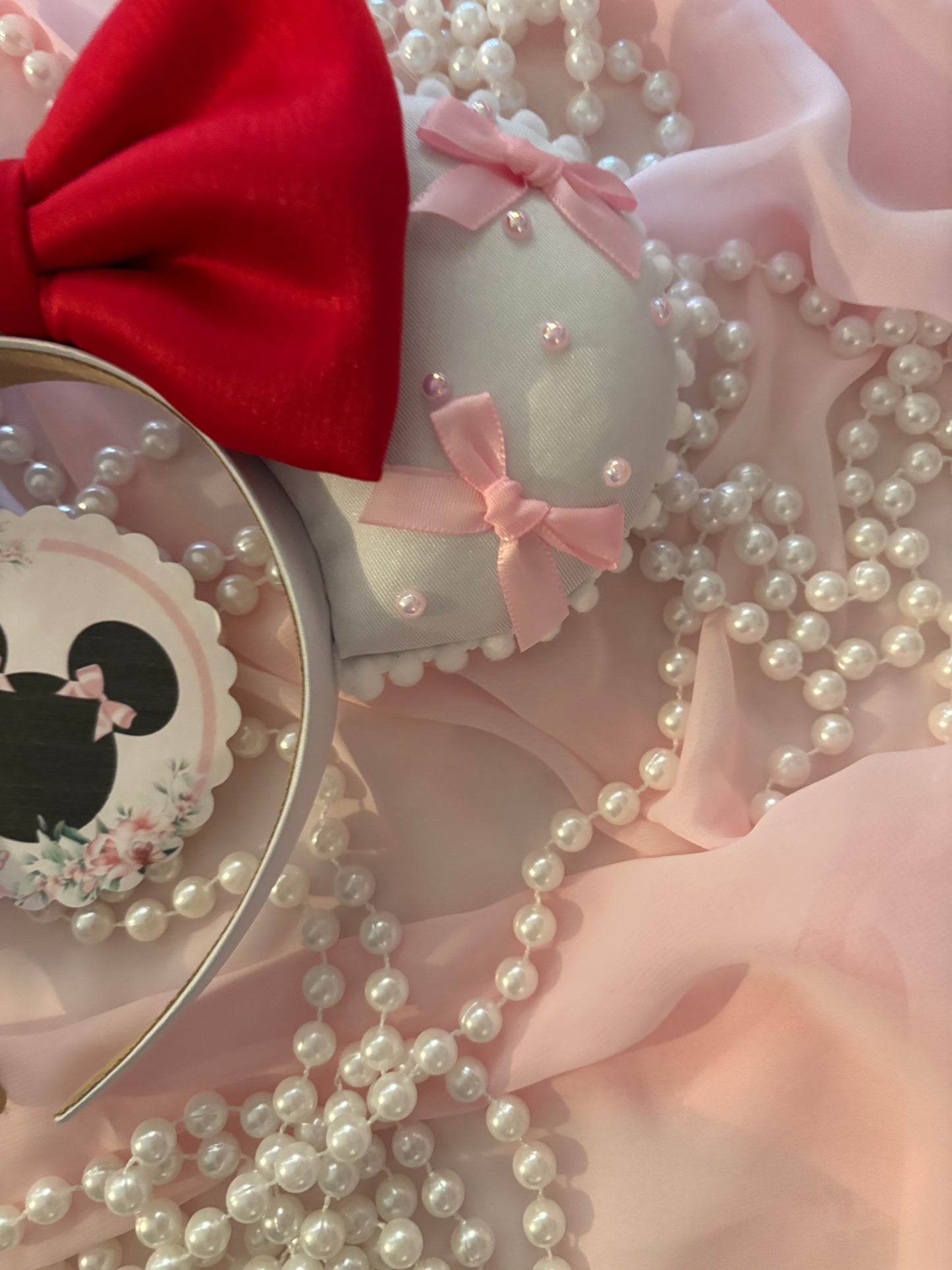 Delia red mouse ears