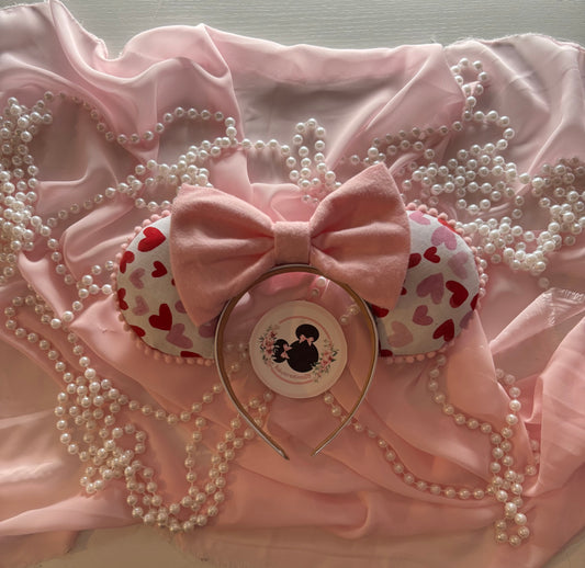 Valentina pink mouse ears