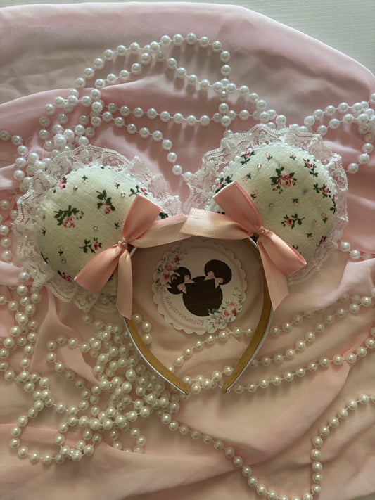 Cherry blossom coquette mouse ears