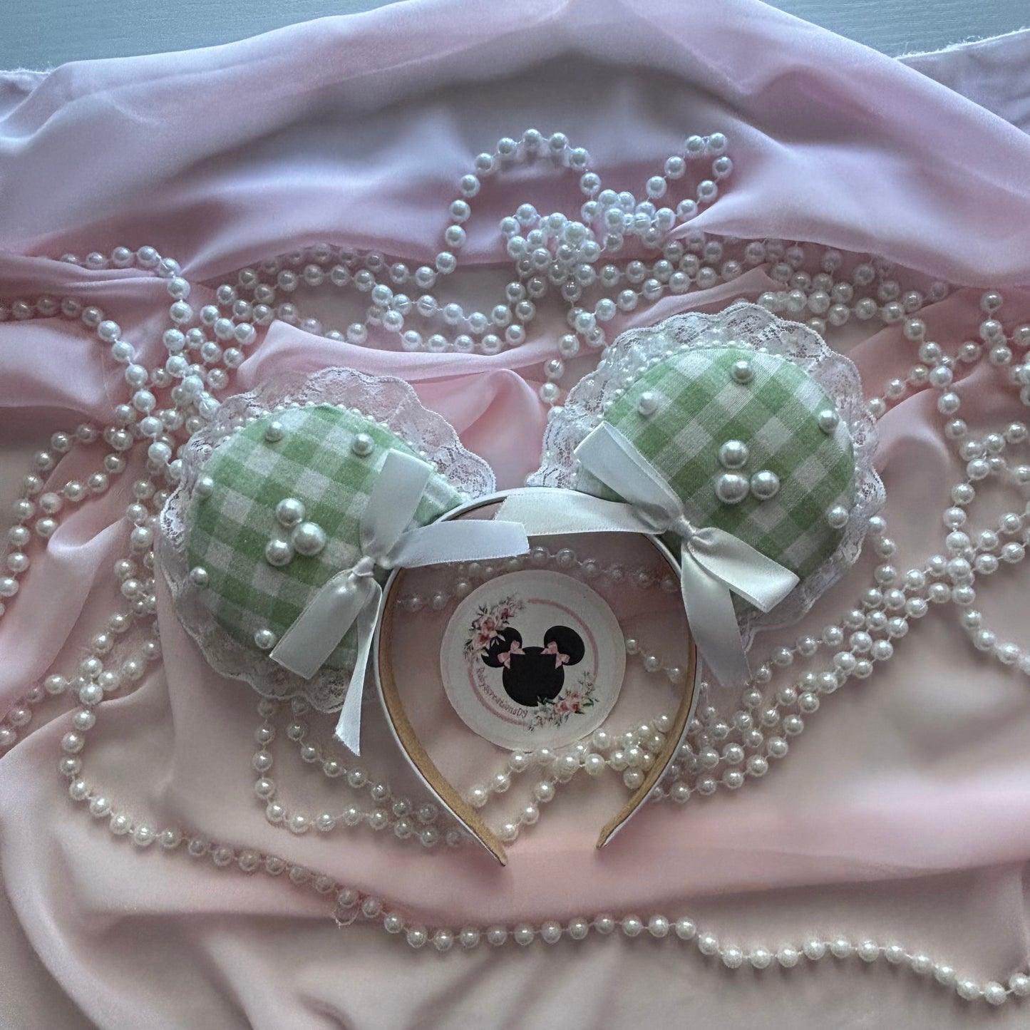 Green tulip coquette mouse ears