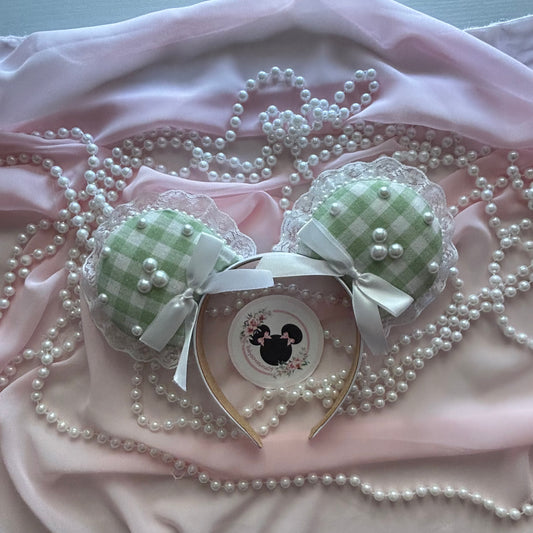 Green tulip coquette mouse ears