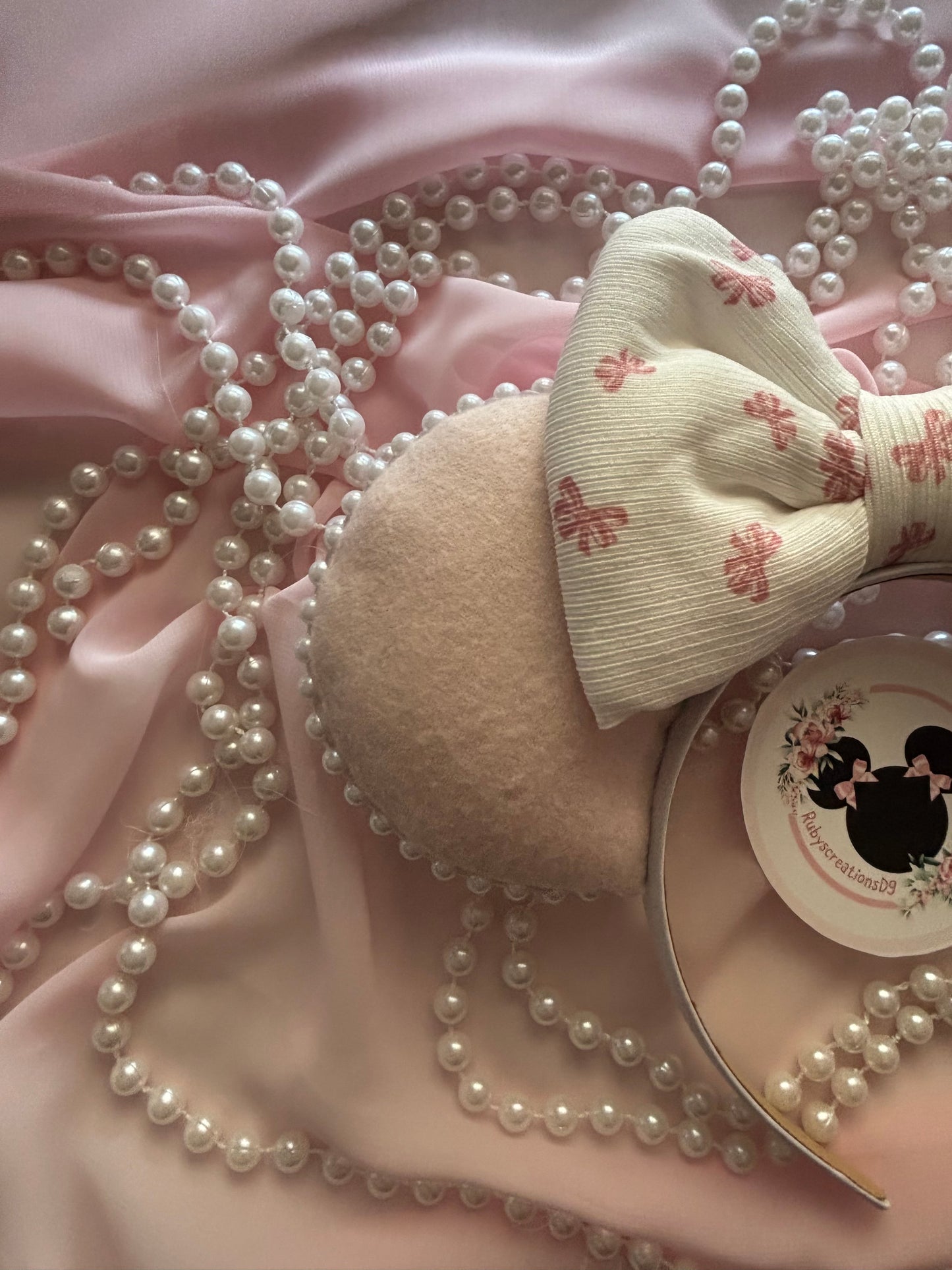 Luisa blush mouse ears